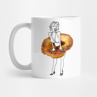 Pastel de nata - Marilyn's skirt Mug